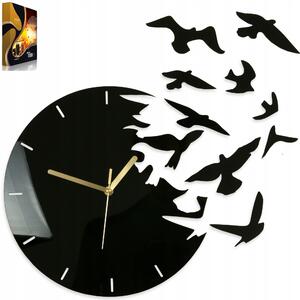 Nástěnné hodiny ModernClock černé 45 cm