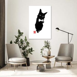 Obraz na plátně Elegantní kočka - Péchane Rozměry: 40 x 60 cm