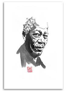 Obraz na plátně Morgan Freeman - Péchane Rozměry: 40 x 60 cm
