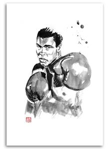 Obraz na plátně Muhammad Ali - Péchane Rozměry: 40 x 60 cm