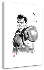 Obraz na plátně Muhammad Ali - Péchane Rozměry: 40 x 60 cm