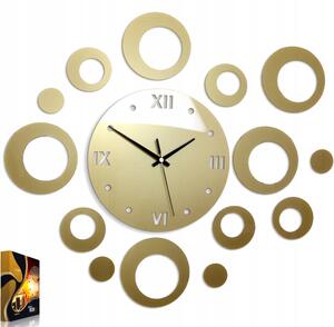 Nástěnné hodiny ModernClock černé 55 cm
