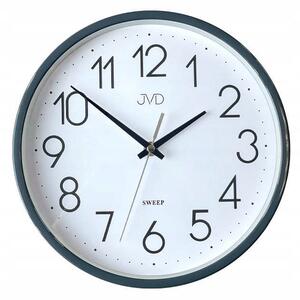 JVD HX2487.3 - 25,5 cm - ŠEDÉ - Nástěnné hodiny