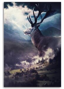 Obraz na plátně Obří jelen - Patryk Andrzejewski Rozměry: 40 x 60 cm