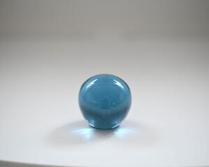 Skleněná zátka ViaHuman - Blue glass