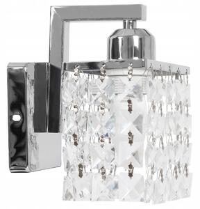 Nástěnné svítidlo TOOLIGHT čiré, stříbrné E27 60 W