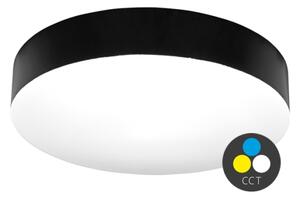 Ecolite WML400-CCT/36W/CR - LED Stropní svítidlo MAKARON LED/36W/230V IP44 černá