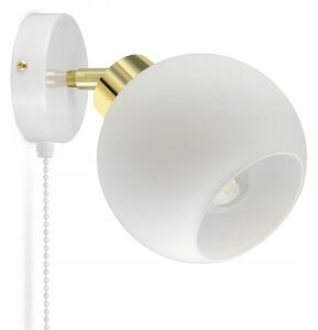 Nástěnné svítidlo Luxolar bílé, žluté E27 60 W