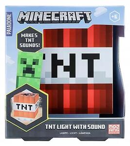Noční lampa Paladone Minecraft TNT červená se zvukem