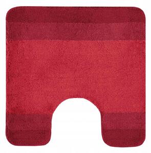 Spirella koupelnová WC předložka BALANCE, červená, polyester, 55 x 55 cm