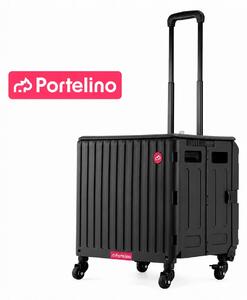 Portelino Skládací vozík PORTELINO černý