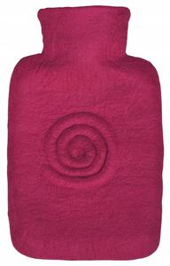 Termofor Hugo Frosch Classic s plstěným obalem ze 100 % ovčí vlny merino -