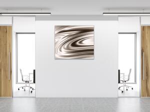 Obraz skleněný čtvercový abstrakt textura saténu - 40 x 40 cm