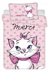 Jerry Fabrics Disney povlečení do postýlky Marie Cat Merci baby 100x135, 60