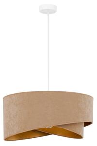Brilagi - LED Lustr na lanku LYRA 1xE27/15W/230V hnědá/zlatá