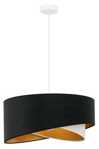 Brilagi - LED Lustr na lanku LYRA 1xE27/15W/230V černá/krémová/zlatá
