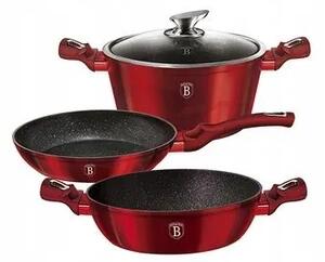 Sada hrnců Berlinger Haus Burgundy Edition hliníková 6 ks