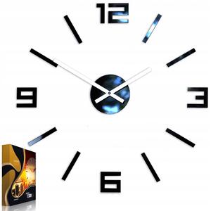 Nástěnné hodiny ModernClock černé 50 cm