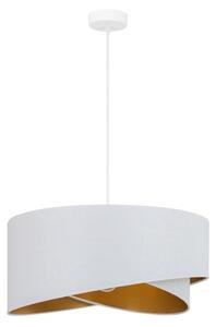 Brilagi - LED Lustr na lanku LYRA 1xE27/15W/230V bílá/zlatá