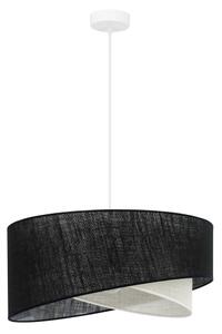 Brilagi - LED Lustr na lanku LYRA 1xE27/15W/230V černá/krémová