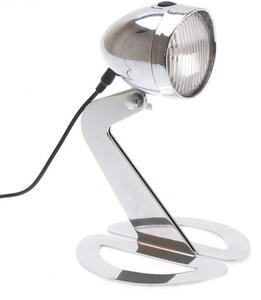 Chromovaná LED stolní lampa Leitmotiv LM726