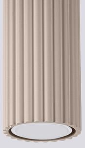 Brilagi - LED Bodové svítidlo CRESTO 1xGU10/10W/230V 30 cm taupe