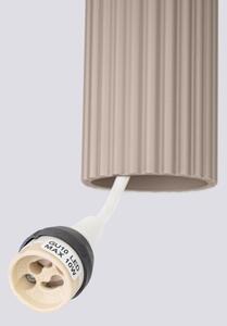 Brilagi - LED Lustr na lanku CRESTO 2xGU10/10W/230V taupe