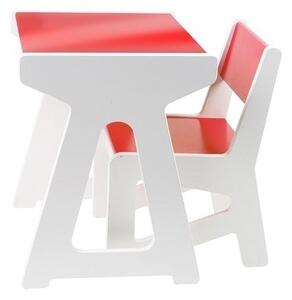 Present Time Dětská sada - mini psací stůl a židle JIP0574RD