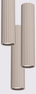 Brilagi - LED Lustr na lanku CRESTO 3xGU10/10W/230V taupe