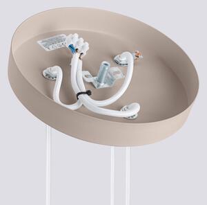 Brilagi - LED Lustr na lanku CRESTO 3xGU10/10W/230V taupe