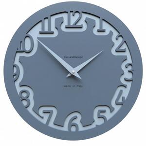 Designové hodiny 10-002 CalleaDesign Labirinto 30cm (více barevných verzí) Barva bílá-1 - RAL9003