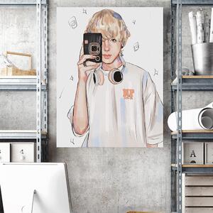 Obraz na plátně Dospívající blondýna - Vivian Lihonde Rozměry: 40 x 60 cm