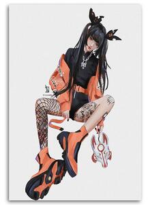 Obraz na plátně Japonská dospívající dívka - Vivian Lihonde Rozměry: 40 x 60 cm