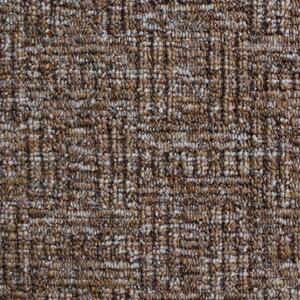 Spoltex, Metrážový koberec Optik 15 Hnědý, na míru, šíře 4m,5m, hnědá, filc, chodba / předsíň