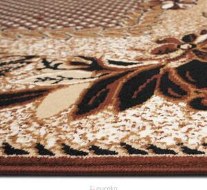 Makro Abra Oválný koberec BCF Alfa 01 hnědý Rozměr: 80x150 cm