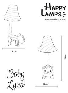 Happy Lamps - LED Dětská stolní lampa BABY LUNA LED/5,4W/230V kočka