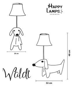 Happy Lamps - LED Dětská stolní lampa WALDI LED/5,4W/230V jezevčík