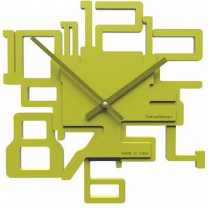 Designové hodiny 10-003 CalleaDesign Kron 32cm (více barevných variant) Barva grafitová (tmavě šedá)-3 - RAL9007