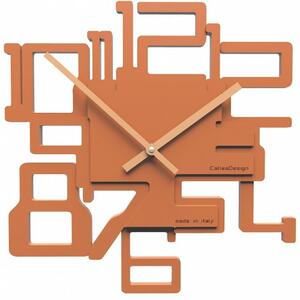 Designové hodiny 10-003 CalleaDesign Kron 32cm (více barevných variant) Barva terracotta(cihlová)-24