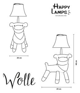 Happy Lamps - LED Dětská stolní lampa WOLLE LED/5,4W/230V ovce