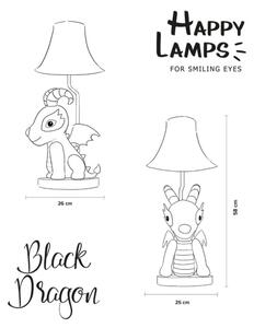Happy Lamps - LED Dětská stolní lampa DRAGON LED/5,4W/230V drak