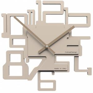 Designové hodiny 10-003 CalleaDesign Kron 32cm (více barevných variant) Barva antracitová černá-4