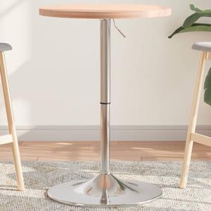 Barový stolek Ø 50 x 90,5 cm masivní bukové dřevo