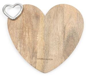 Prkénko na krájení ve tvaru srdce Lovely Heart Riviera Maison