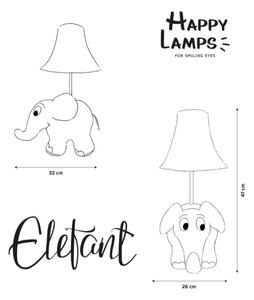 Happy Lamps - LED Dětská stolní lampa ELEPHANT LED/5,4W/230V slon
