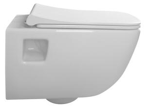 Bruckner - Závěsné WC Rimless WALTER keramika/bílá