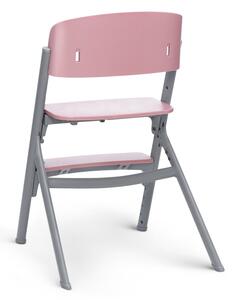 KINDERKRAFT SELECT - Dětská jídelní židle 3v1 LIVY Premium Aster pink