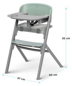 KINDERKRAFT SELECT - Dětská jídelní židle 3v1 LIVY Premium Aster pink