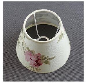 Náhradní stínidlo ke stolní lampě ROSA 13x17,5 cm krémová/růžová