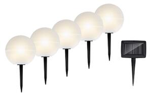 Grundig - SADA 5x LED RGBW Solární svítidlo LED/3,2V 600 mAh IP44